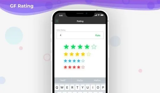 Flutter Rating Widget