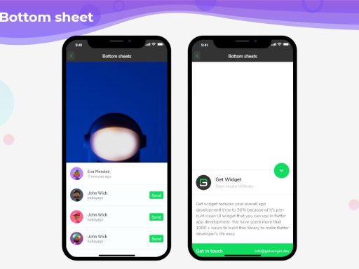 Flutter Bottom Sheet