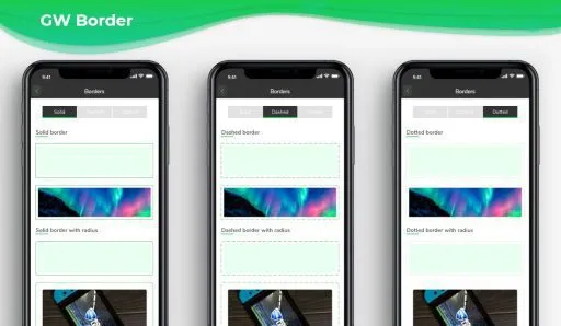 Flutter Border