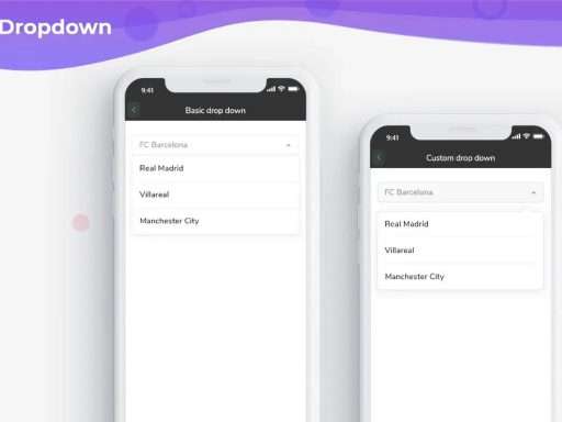 Flutter Dropdown Button