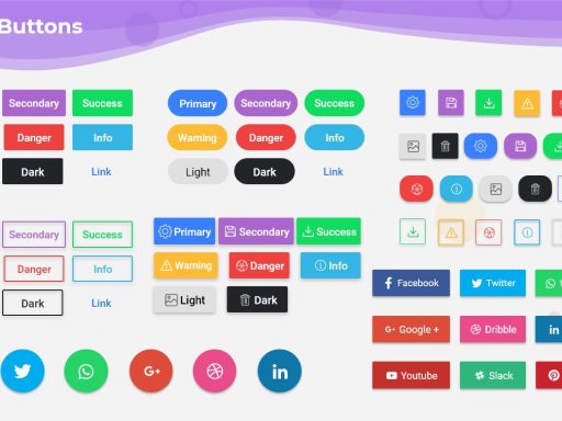 Custom Flutter Buttons