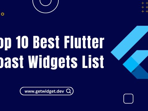 Flutter Toast Widgets