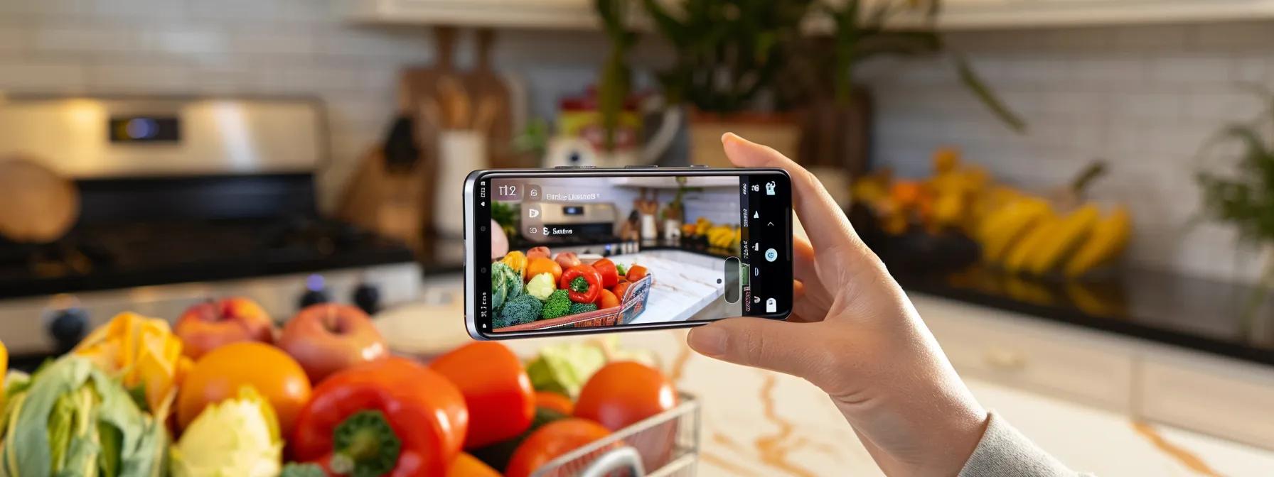 a person using a grocery app, easily restocking their favorite items with a single tap, showcasing a seamless and convenient shopping experience. a person using a grocery app, easily restocking their favorite items with a single tap, showcasing a seamless and convenient shopping experience.