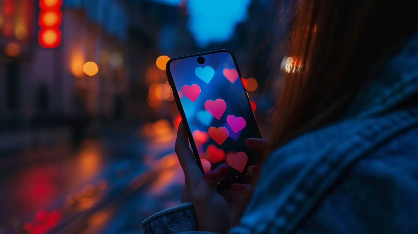 a vibrant smartphone screen displays an array of top dating apps, illuminated against a softly blurred, romantic cityscape at twilight, symbolizing meaningful connections and the pursuit of serious relationships. a vibrant smartphone screen displays an array of top dating apps, illuminated against a softly blurred, romantic cityscape at twilight, symbolizing meaningful connections and the pursuit of serious relationships.