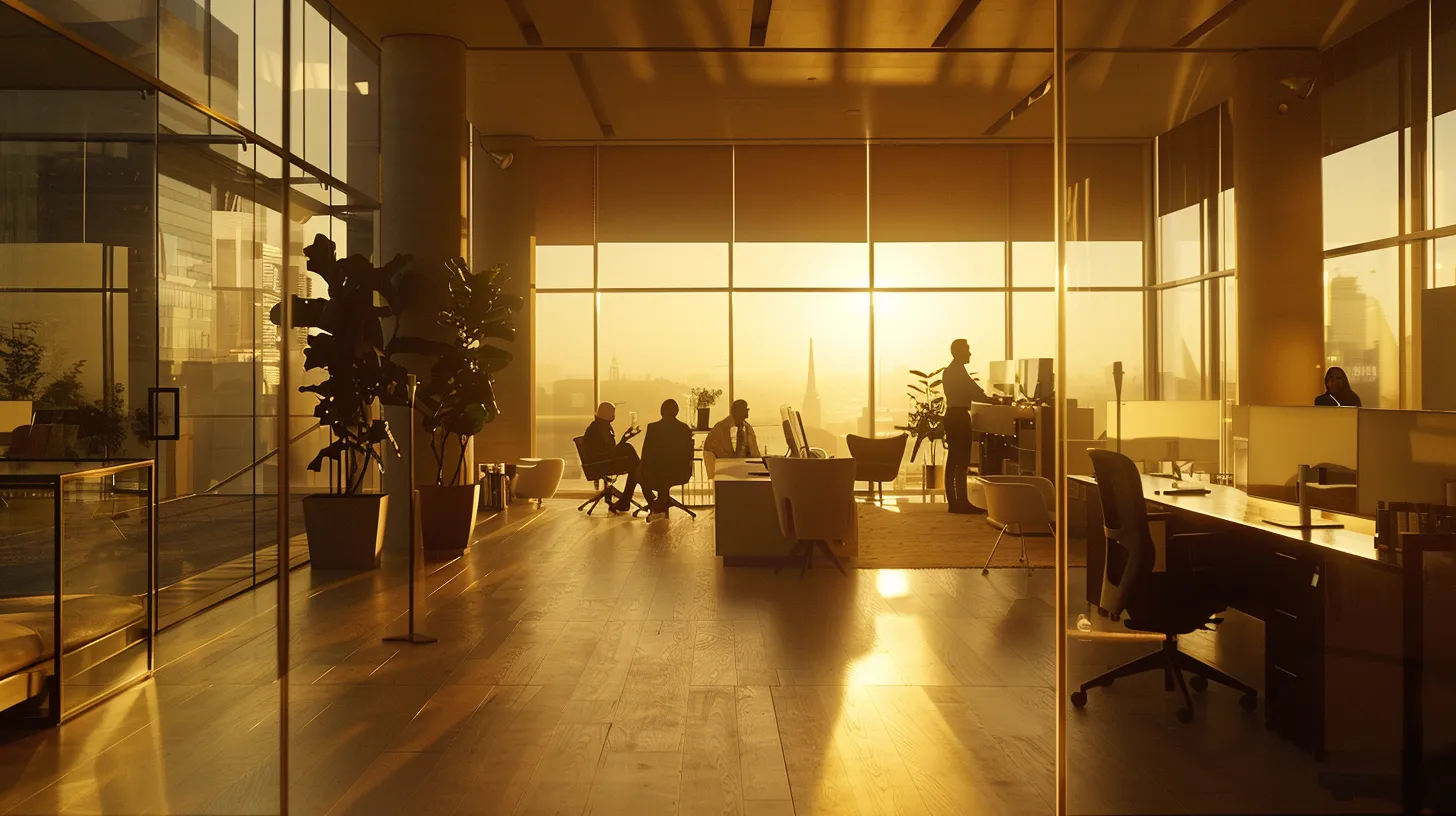 a sleek, modern office environment bathed in warm, natural light showcases a diverse group of professionals engaging in dynamic discussions, symbolizing innovation and collaboration in the realm of ai development. a sleek, modern office environment bathed in warm, natural light showcases a diverse group of professionals engaging in dynamic discussions, symbolizing innovation and collaboration in the realm of ai development.