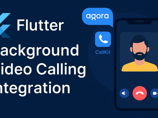 Flutter Background Video Calling Integration