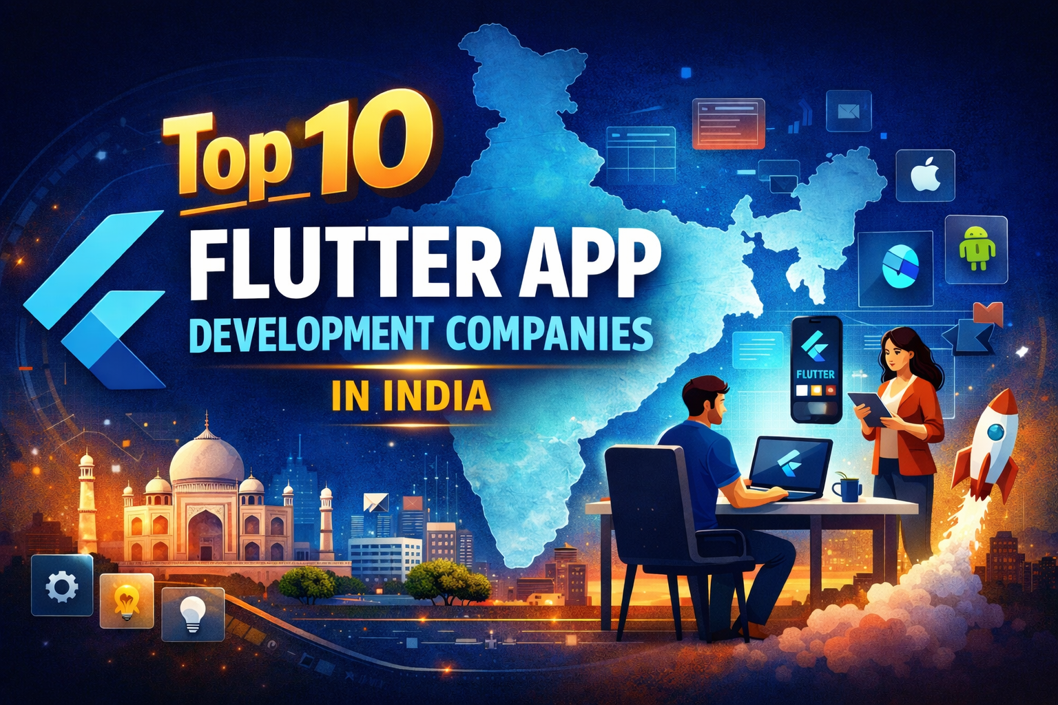Top 10 Flutter App Development Companies in India