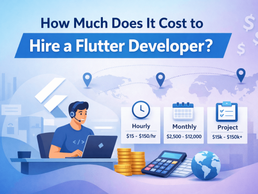 Cost to Hire a Flutter Developer