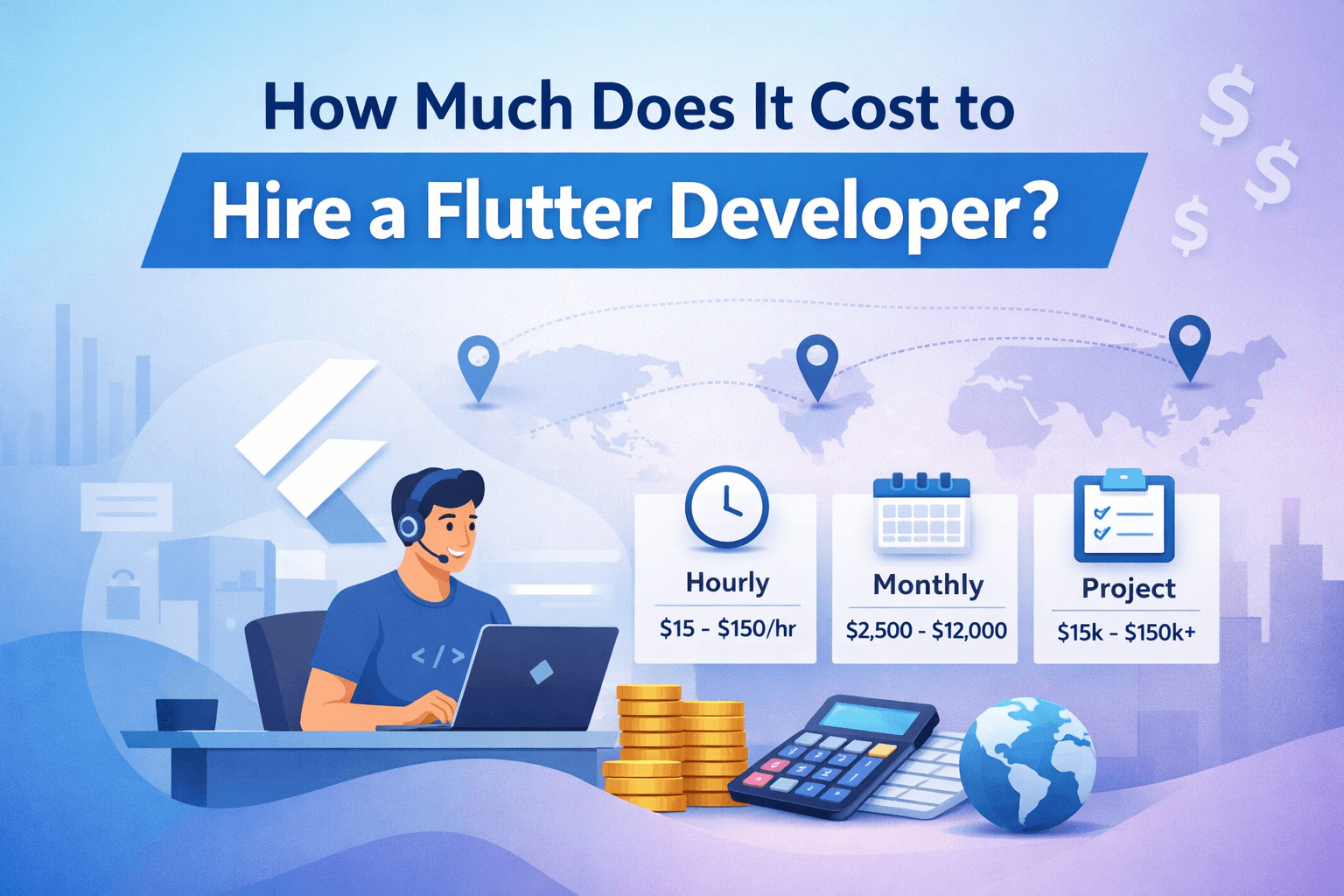 Cost to Hire a Flutter Developer